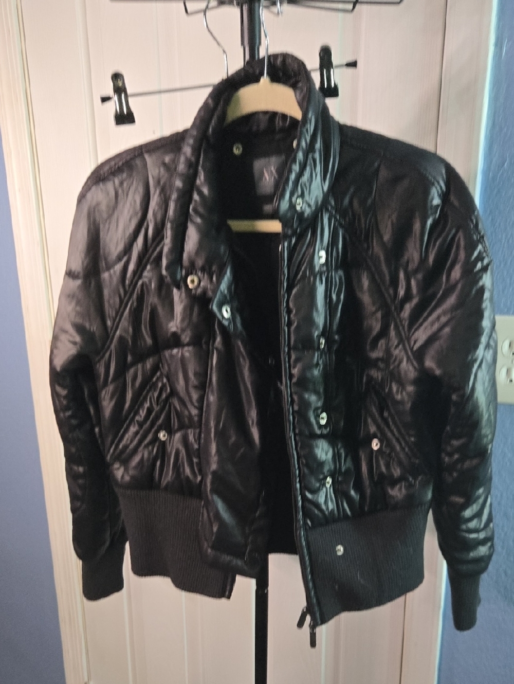 Armani Exchange Black Label Patch Jacket Interior
